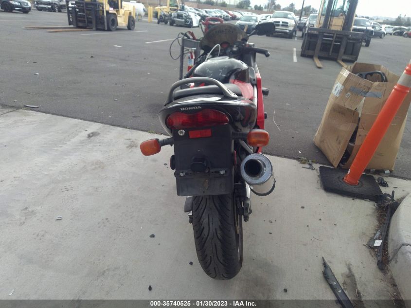 2004 HONDA CBR600 F4 JH2PC35134M500295