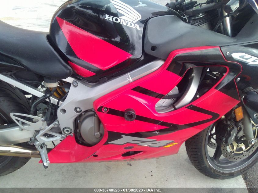 2004 HONDA CBR600 F4 JH2PC35134M500295