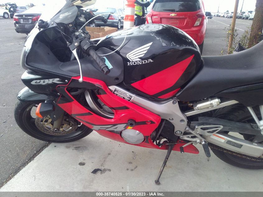 2004 HONDA CBR600 F4 JH2PC35134M500295