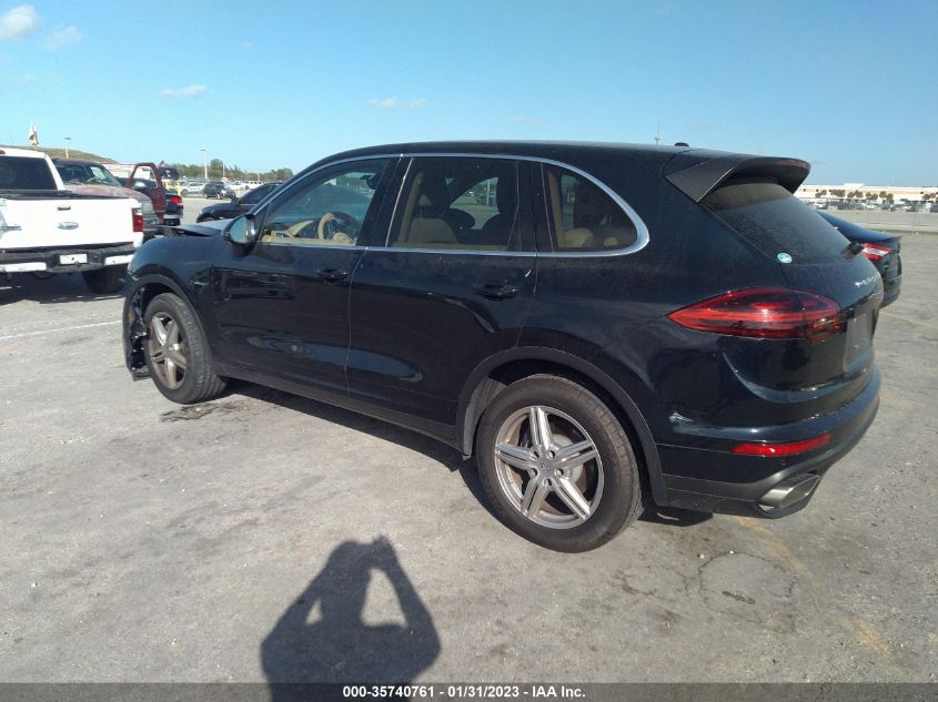 2015 PORSCHE CAYENNE DIESEL WP1AF2A22FLA37930