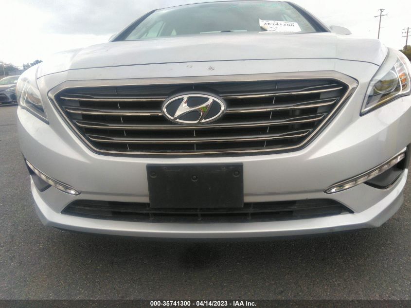 2015 HYUNDAI SONATA 2.4L LIMITED - 5NPE34AFXFH163323