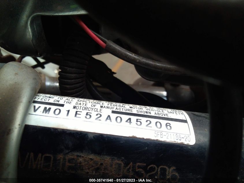 2002 YAMAHA XVS65 A JYAVM01E52A045206