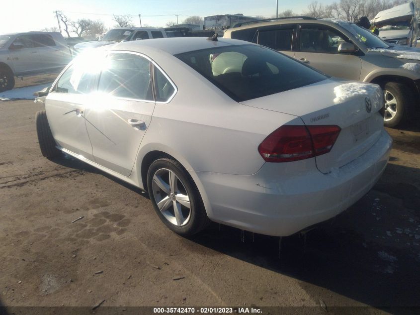 2013 VOLKSWAGEN PASSAT SE - 1VWBP7A39DC064531