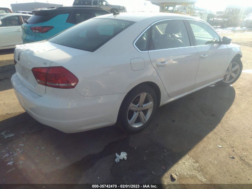 2013 VOLKSWAGEN PASSAT SE - 1VWBP7A39DC064531