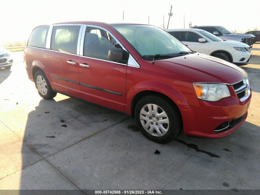 2014 DODGE GRAND CARAVAN AMERICAN VALUE PKG - 2C4RDGBG1ER378842