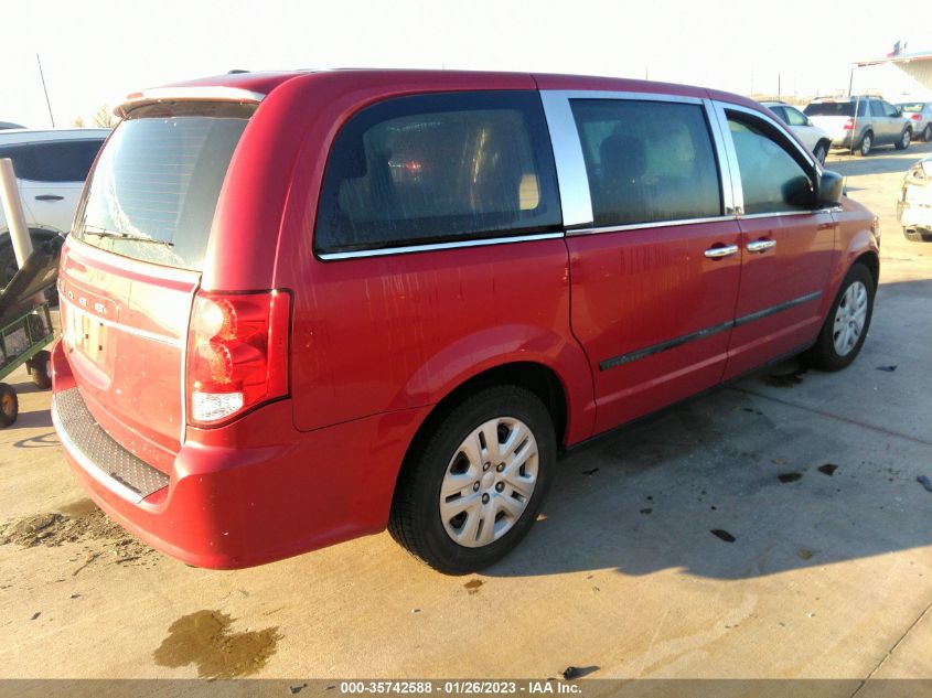 2014 DODGE GRAND CARAVAN AMERICAN VALUE PKG - 2C4RDGBG1ER378842