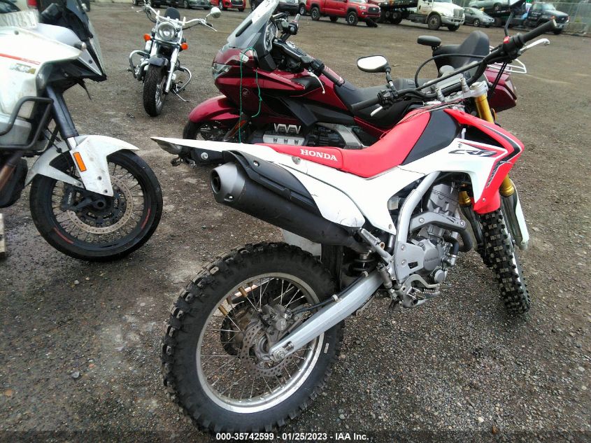 2013 HONDA CRF250 L MLHMD381XD5002008
