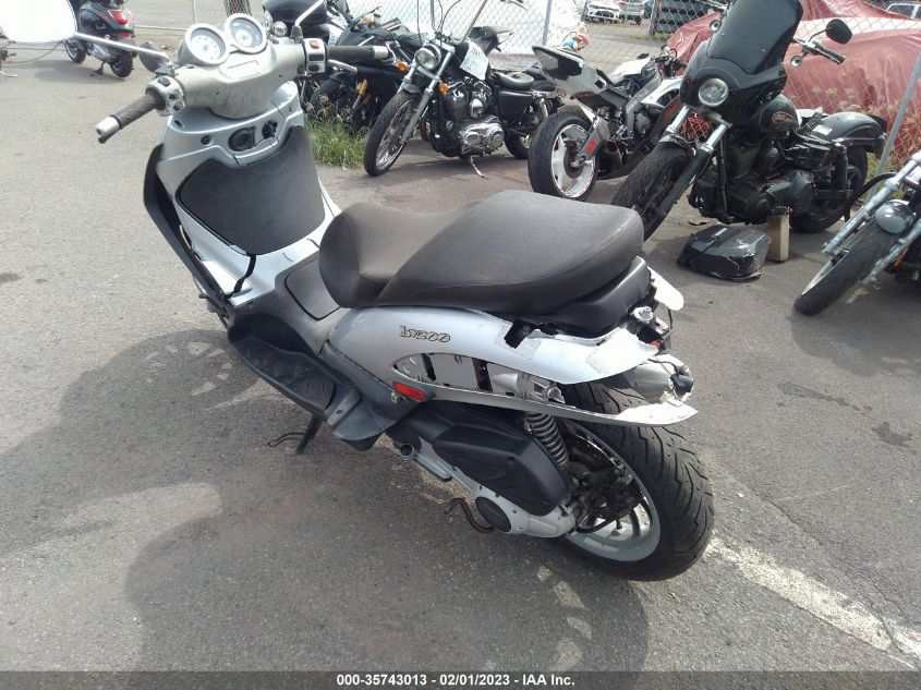 2005 PIAGGIO BV 200 ZAPM289LX55002502