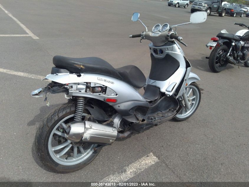 2005 PIAGGIO BV 200 ZAPM289LX55002502