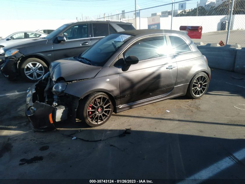 2015 FIAT 500C ABARTH 3C3CFFJH7FT575764
