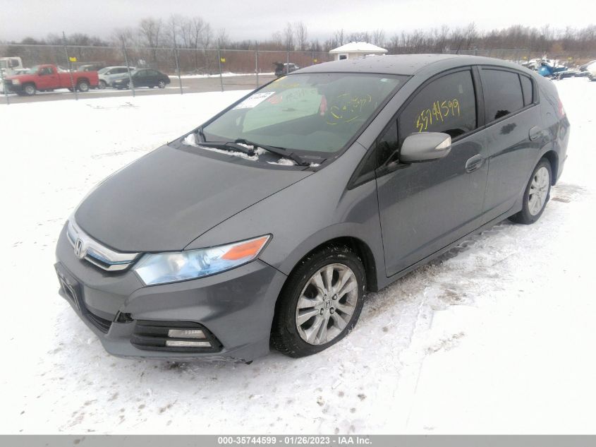 2013 HONDA INSIGHT EX JHMZE2H78DS000052