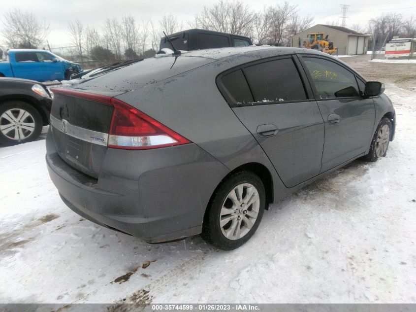 2013 HONDA INSIGHT EX JHMZE2H78DS000052