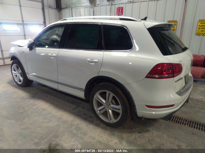 2014 VOLKSWAGEN TOUAREG R-LINE WVGDP9BP5ED013169