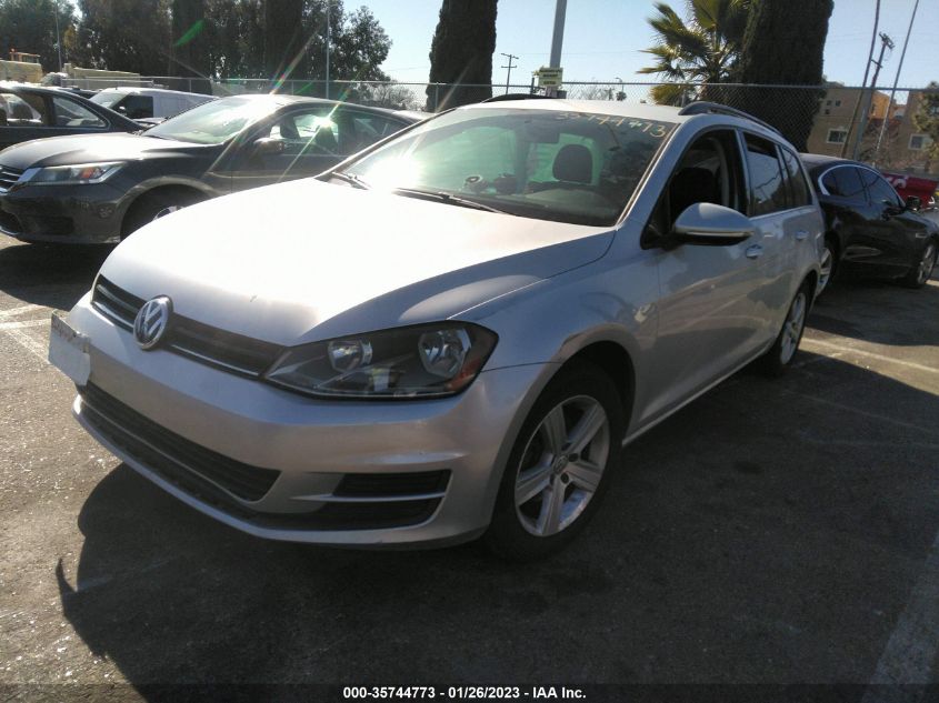 2015 VOLKSWAGEN GOLF SPORTWAGEN TDI S 3VWCA7AU1FM509893