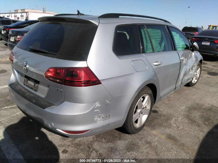 2015 VOLKSWAGEN GOLF SPORTWAGEN TDI S 3VWCA7AU1FM509893