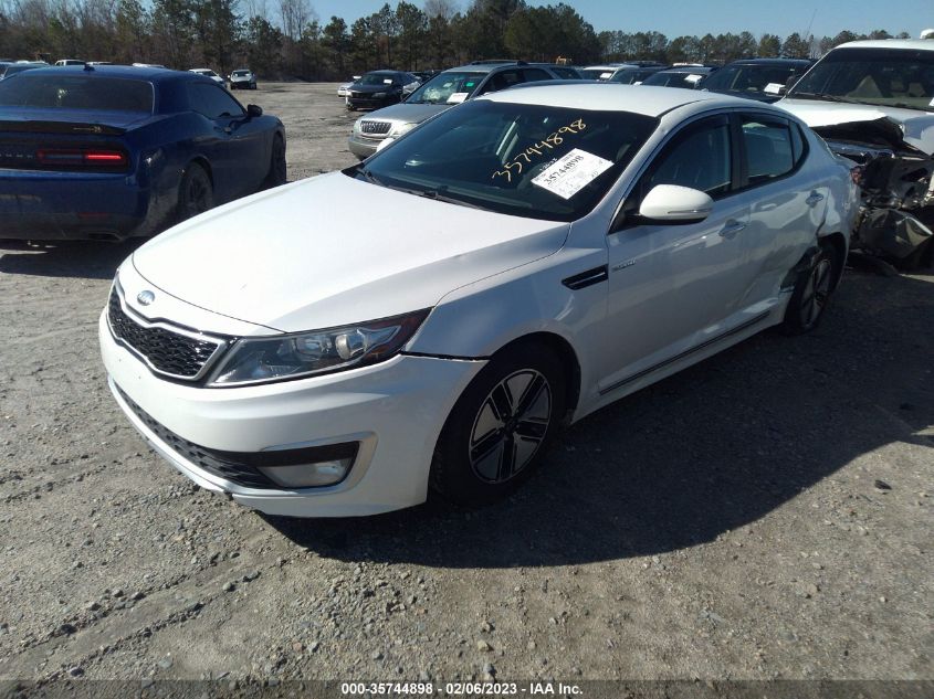 2013 KIA OPTIMA HYBRID LX KNAGM4AD0D5039432