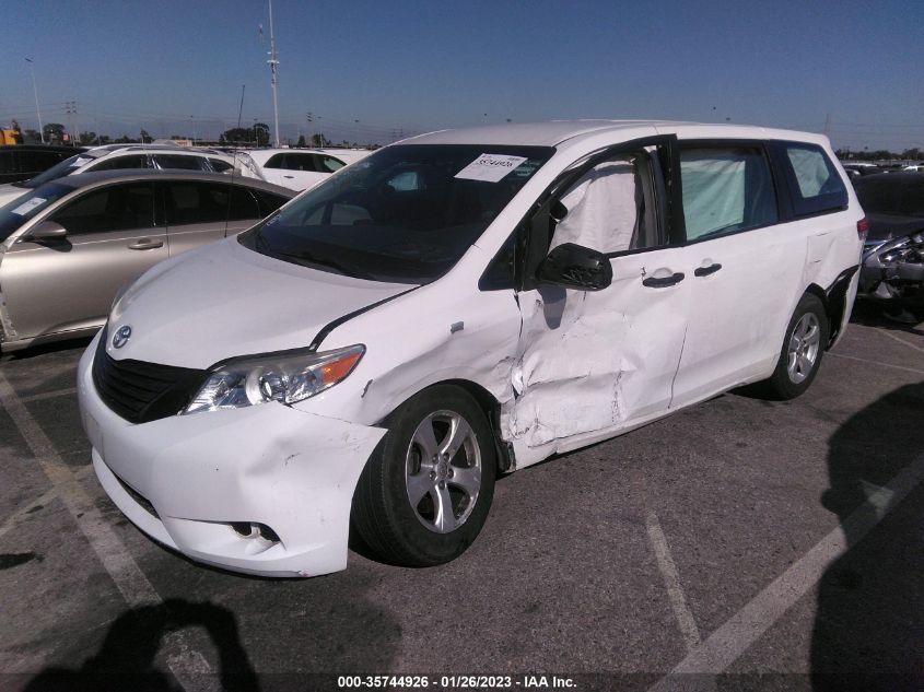 2014 TOYOTA SIENNA L - 5TDZK3DC0ES492556