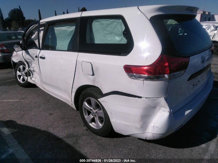 2014 TOYOTA SIENNA L - 5TDZK3DC0ES492556