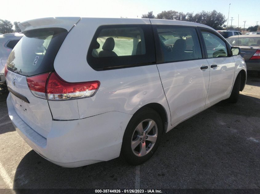 2014 TOYOTA SIENNA L - 5TDZK3DC0ES492556