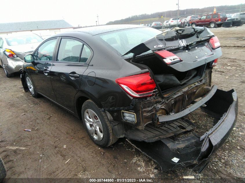 2013 HONDA CIVIC SDN LX 2HGFB2F58DH578014
