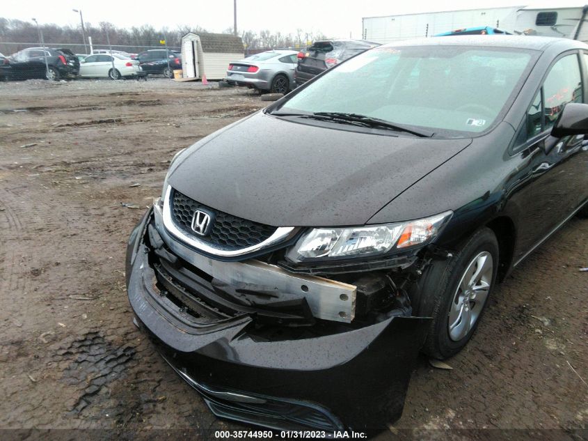 2013 HONDA CIVIC SDN LX 2HGFB2F58DH578014