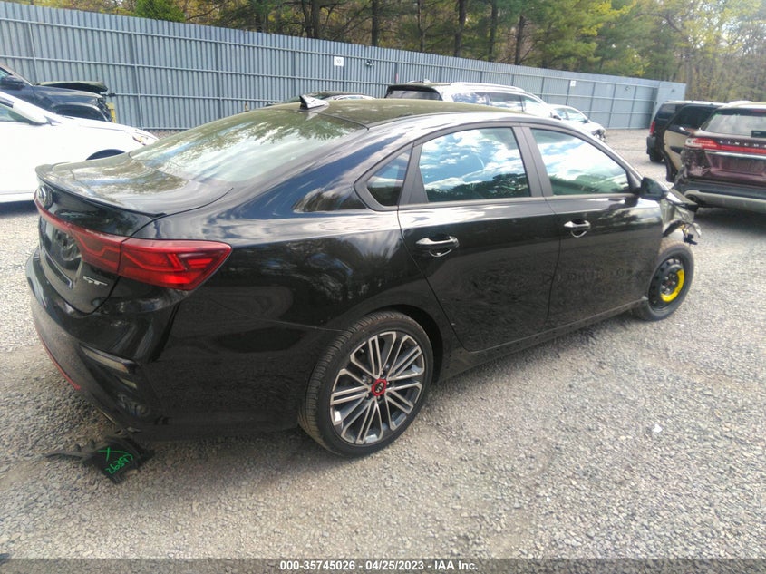 VIN 3KPF44AC8ME415403 2021 KIA FORTE GT