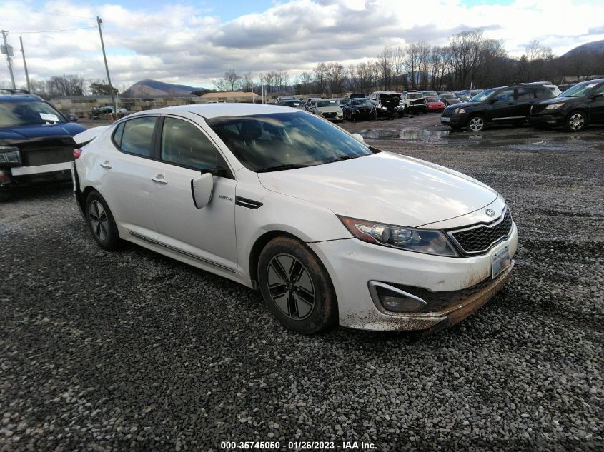 2013 KIA OPTIMA HYBRID LX - KNAGM4AD7D5052257