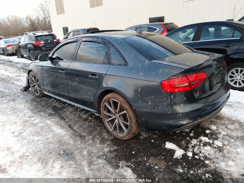 2015 AUDI S4 PREMIUM PLUS WAUBGAFLXFA070066
