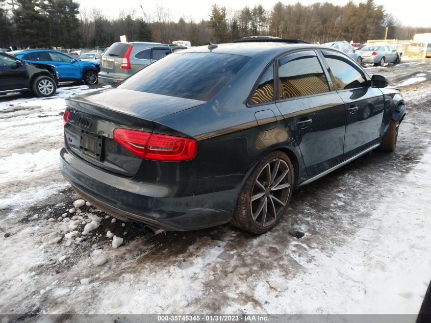 2015 AUDI S4 PREMIUM PLUS WAUBGAFLXFA070066