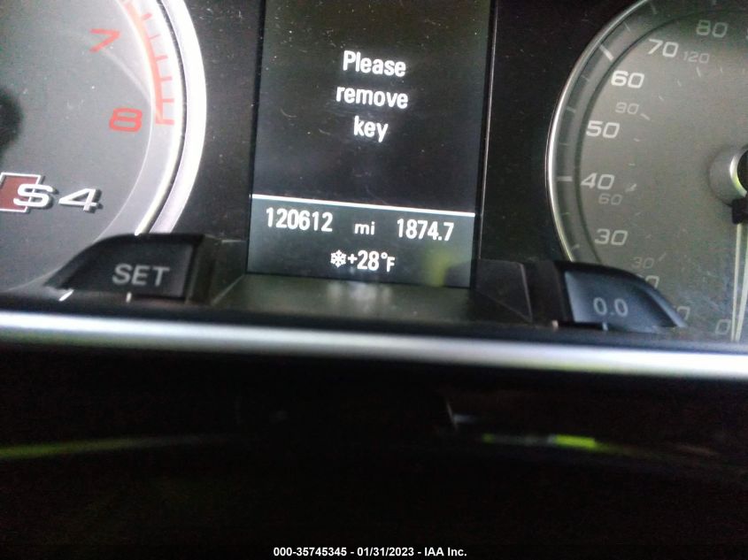 2015 AUDI S4 PREMIUM PLUS WAUBGAFLXFA070066