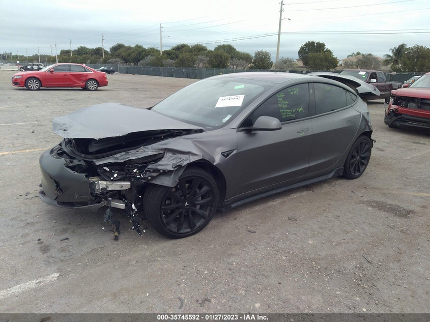 VIN 5YJ3E1EB6JF186709 2018 TESLA MODEL 3 LONG RANGE
