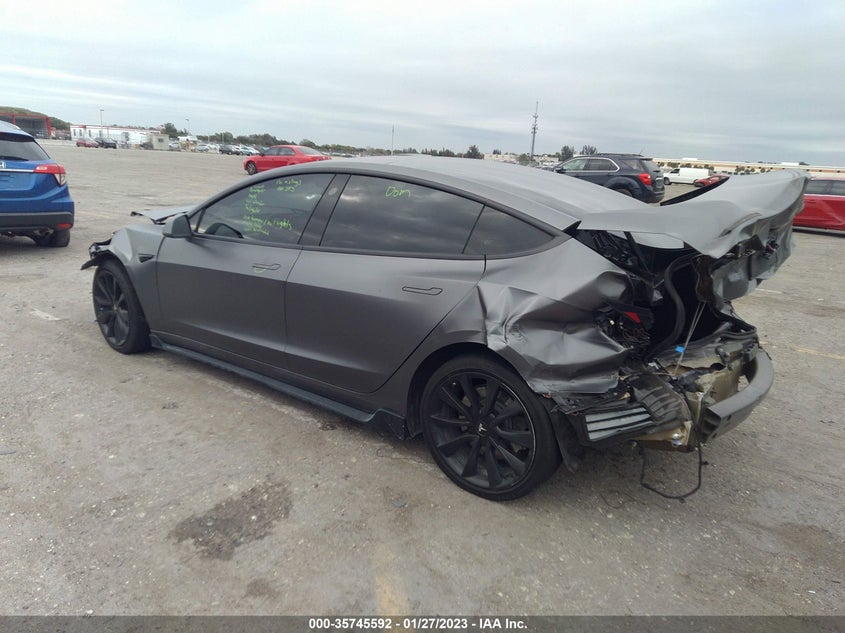 VIN 5YJ3E1EB6JF186709 2018 TESLA MODEL 3 LONG RANGE
