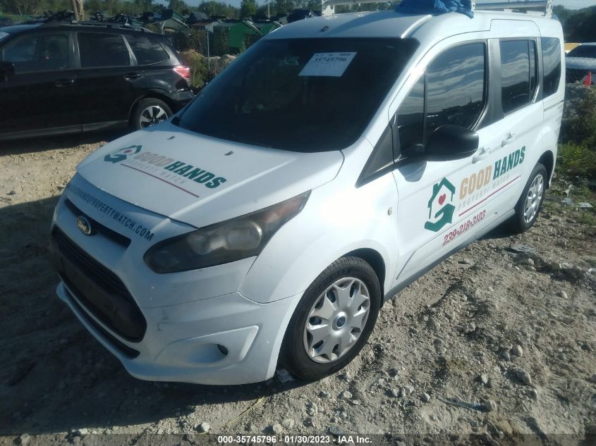 2014 FORD TRANSIT CONNECT WAGON XLT NM0AE8F75E1158356