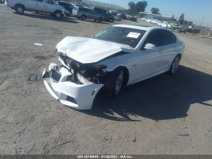 2013 BMW 5 SERIES 535I - WBAFR7C53DC828660