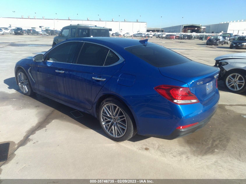 VIN KMTG34LA4LU048651 2020 GENESIS G70 2.0T