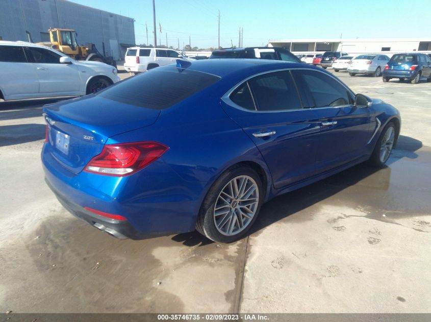 VIN KMTG34LA4LU048651 2020 GENESIS G70 2.0T