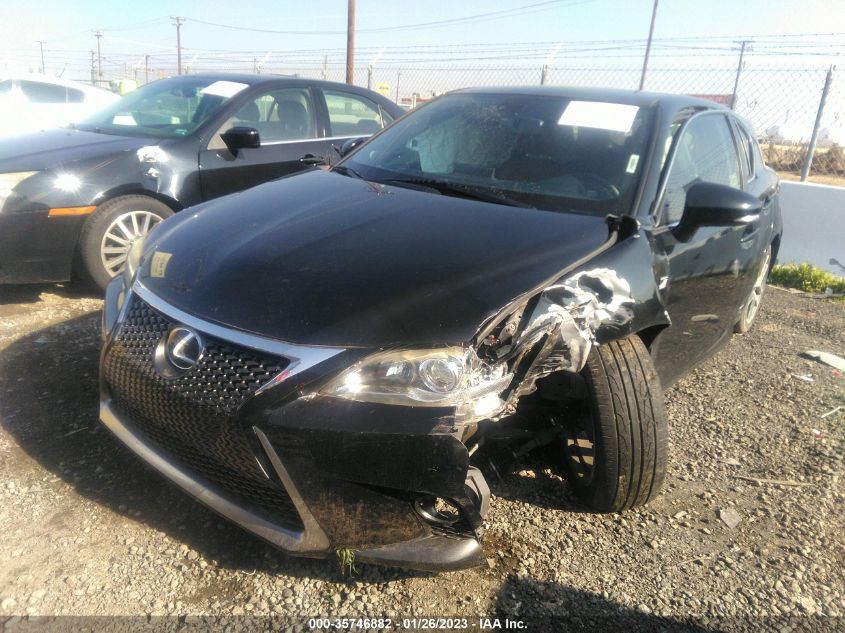 2014 LEXUS CT 200H HYBRID - JTHKD5BH5E2179059