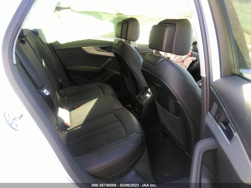 2017 AUDI A4 PROGRESSIV - WAUBNAF40HN017743