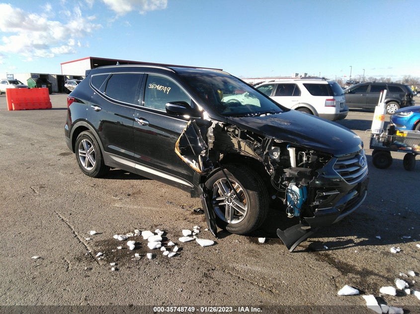 VIN 5NMZUDLB3JH062090 2018 HYUNDAI SANTA FE SPORT 2.4L