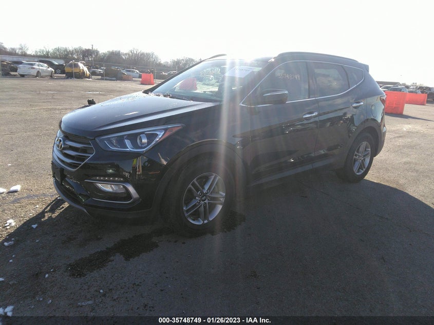 VIN 5NMZUDLB3JH062090 2018 HYUNDAI SANTA FE SPORT 2.4L