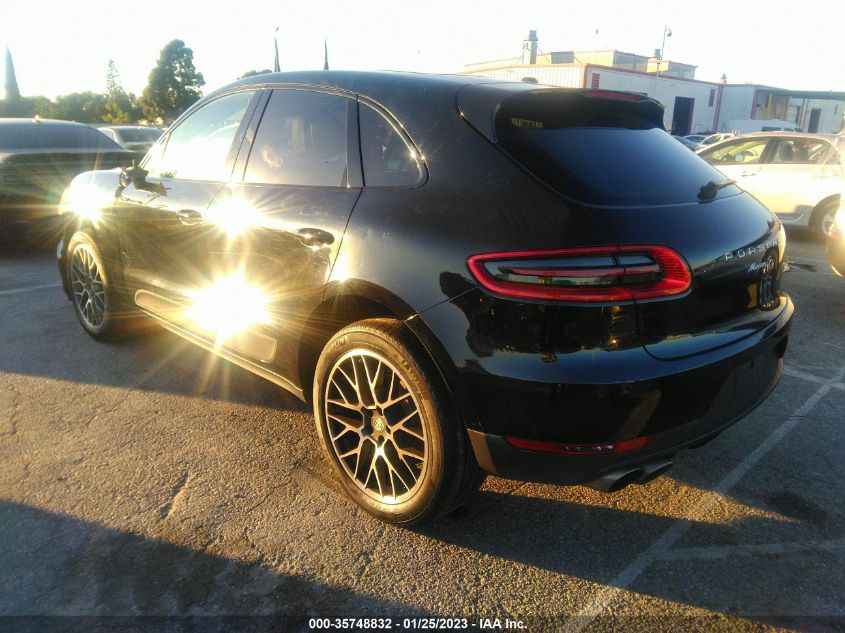 2018 PORSCHE MACAN S - WP1AB2A54JLB32911