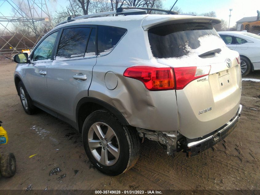 VIN 2T3RFREV8DW015085 2013 TOYOTA RAV4 no.3