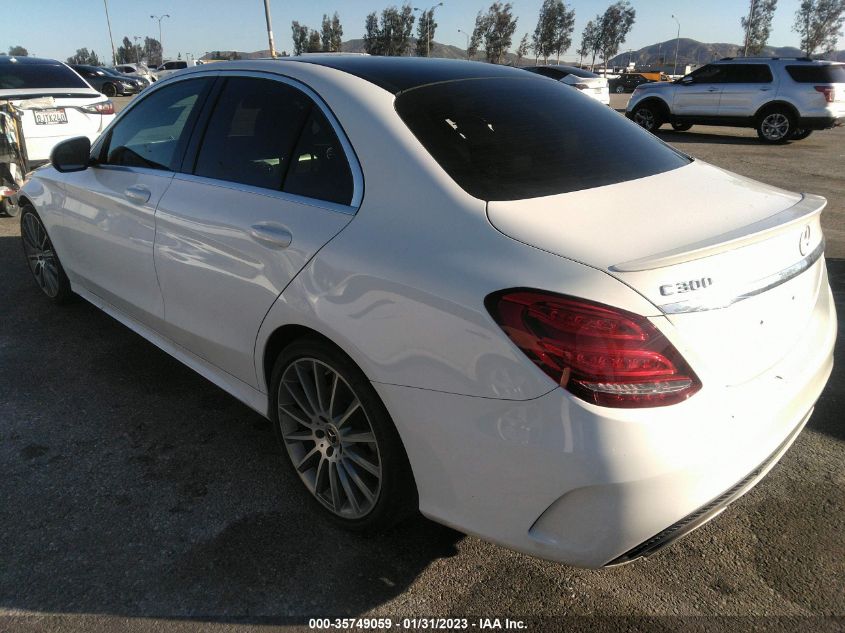 VIN 55SWF4JB2JU247733 2018 MERCEDES-BENZ C-CLASS no.3