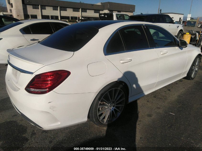 VIN 55SWF4JB2JU247733 2018 MERCEDES-BENZ C-CLASS no.4