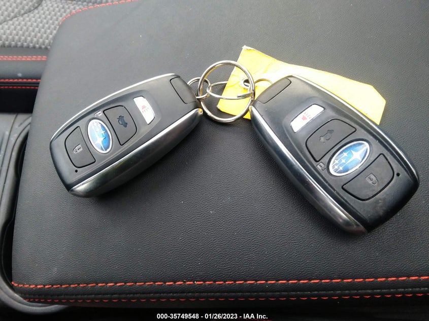 VIN JF2SKAJC7NH494210 2022 SUBARU FORESTER SPORT