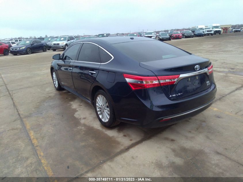 2014 TOYOTA AVALON HYBRID LIMITED/XLE TOURING 4T1BD1EBXEU019907