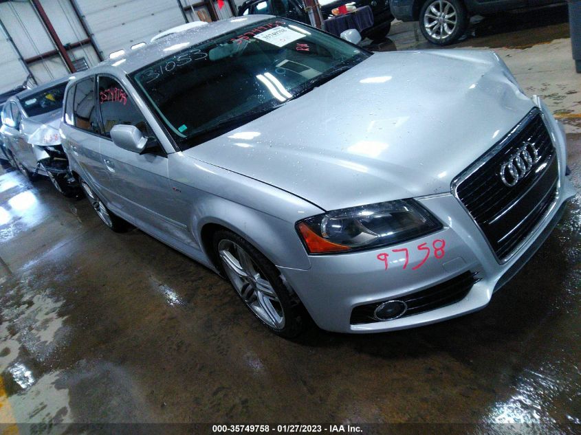 2013 AUDI A3 PREMIUM PLUS - WAUKJAFM5DA031053
