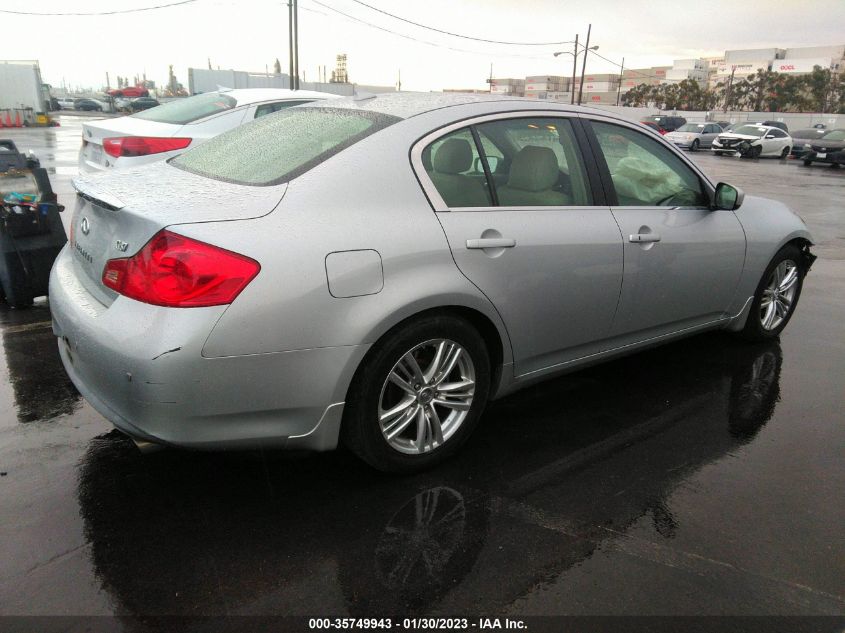 2013 INFINITI G37 SEDAN JOURNEY - JN1CV6AP4DM306584