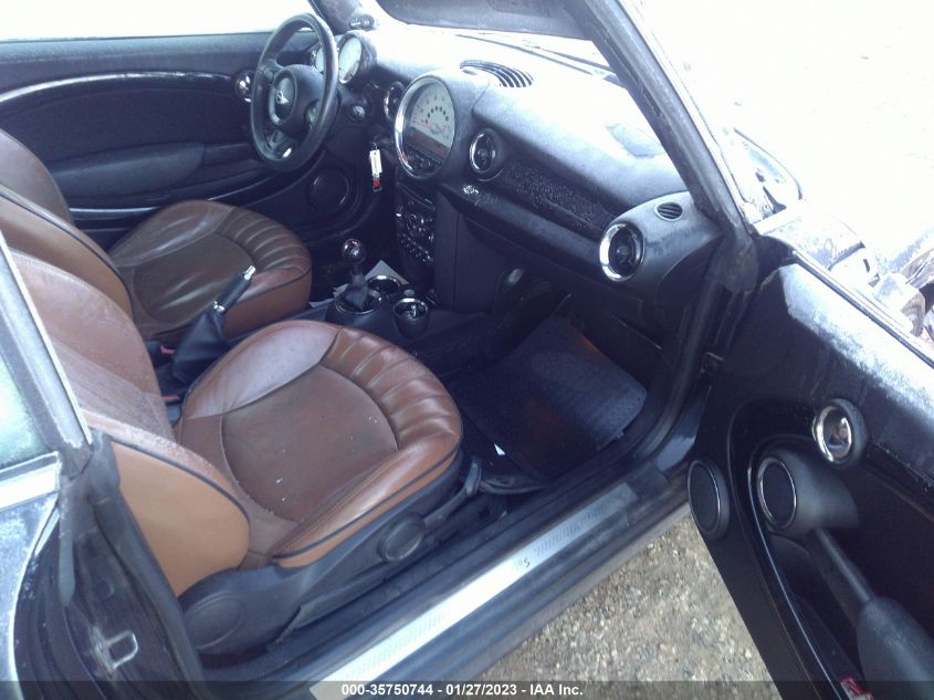2013 MINI COOPER CONVERTIBLE S WMWZP3C55DT298039
