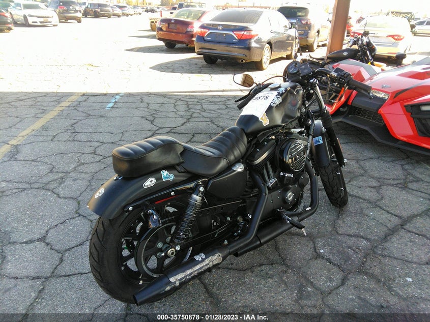 VIN 1HD4LE225NB409576 2022 HARLEY-DAVIDSON XL883 N